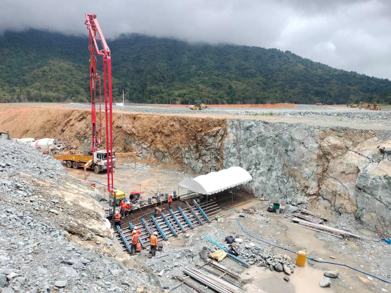 Activities 2018-2024 Main Contractor at Phubai Mining
